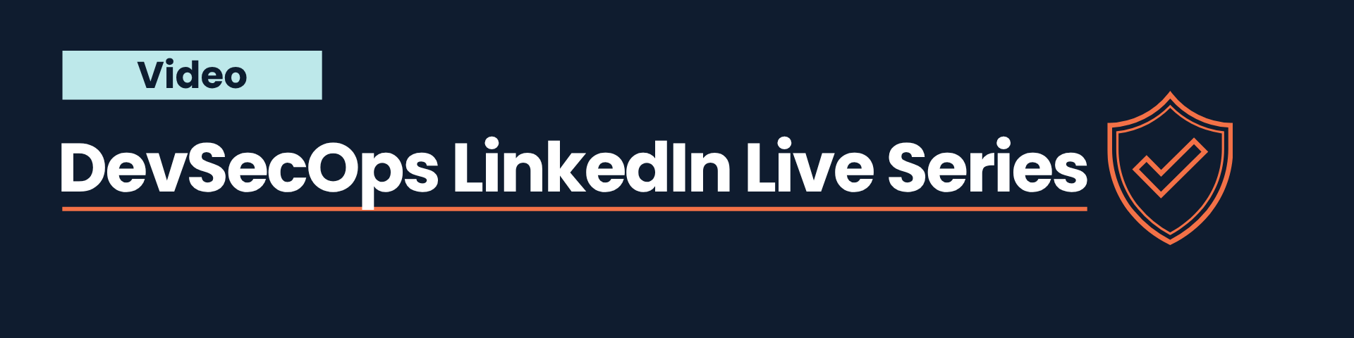 DevSecOps LinkedIn Live Header