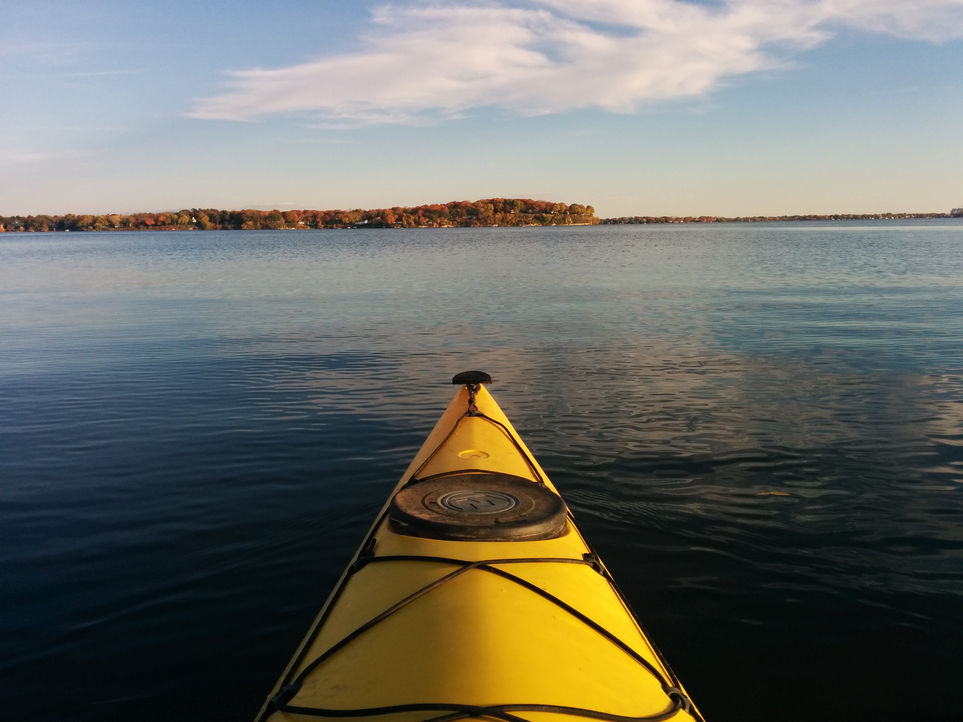 kayaking mendota